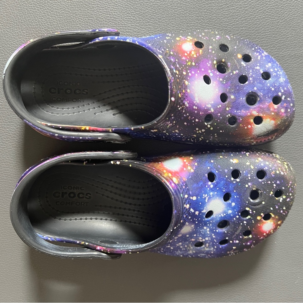 KIDS’ CLASSIC SPACE GALAXY CLOG - Picture 2 of 3